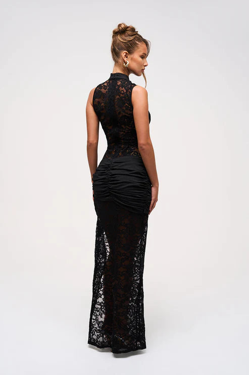 VICTORIA - SAINT LACE MAXI DRESS