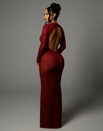 MADISON - BACKLESS MASKINE DRESS